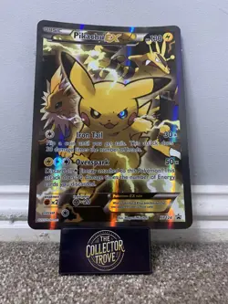 Pokemon TCG Pikachu EX Mint Black Star Promo Card #XY124 Jumbo - Image 1