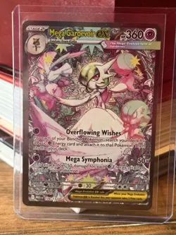 Pokemon Mega Gardevoir EX Holo TCG Card 178/132 Me01: Mega Evolution - Image 1