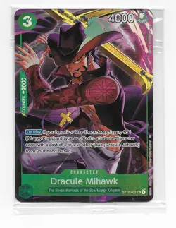 Dracule Mihawk (Illustration Box Vol.4) ST12-003 English One Piece Card - Sealed - Image 1