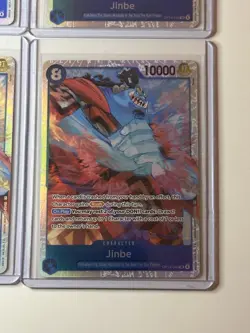 Jinbe OP14-049 Azure Sea’s Seven 4 Foil Card Play Set Lot One Piece - Image 5