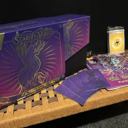 Pokemon TCG Scarlet and violet base: Elite Trainer Box Empty no cards - Image 1