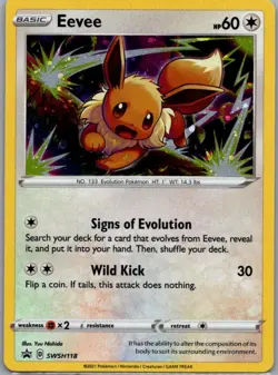 Eevee Promo SWSH: Sword & Shield Promo Cards SWSH118 NM - Image 1