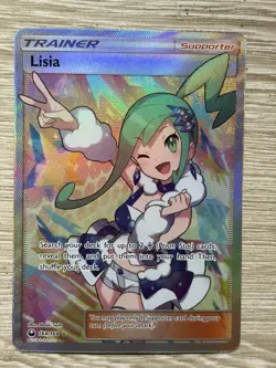 Lisia (Full Art) 164/168 SM - Celestial Storm Pokemon Card NM - Image 1