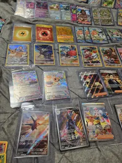 Pokemon TCG 200 Card Lot Holo Foil Paldea Evolved Scarlet Violet Eevee - Image 2