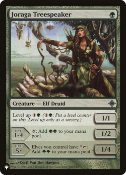 Joraga Treespeaker (REGULAR) x1 - MTG The List PLST #ROE-190 - Image 1