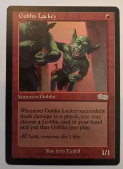 Goblin Lackey Urza's Saga Regular - Image 1