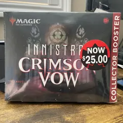 MTG Innistrad Crimson Vow Omega Pack Collector Booster Factory Sealed - Image 1