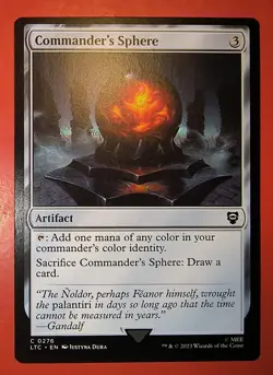 MTG,MAGIC, COMMANDER'S SPHERE, 0276, COMMON, REGULAR FINISH, LTC. NM - Image 1