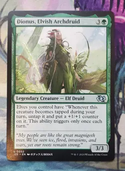 MTG Dionus, Elvish Archdruid - Foundations Jumpstart (NM) - Image 1