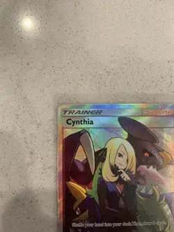 Pokemon TCG Hidden Fates Cynthia #SV82/SV94 Rare NM/Mint Shiny Vault 2019 - Image 4