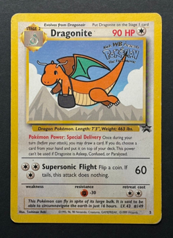 Pokemon TCG First Movie Dragonite #5 Black Star & Mewtwo #3 Black Star Promo - Image 4