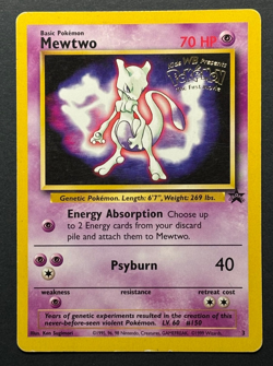 Pokemon TCG First Movie Dragonite #5 Black Star & Mewtwo #3 Black Star Promo - Image 5