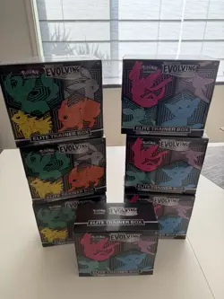 Pokemon Evolving Skies ETB Case 7/10 READ DESCRIPTION - Image 1
