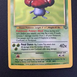 Pokemon Vileplume 15/64 Jungle Holo Rare Unlimited MP Condition - Image 3