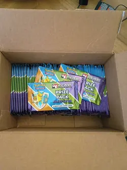 Pokemon TCG Prize Pack Series 7 Sealed Packs, Lot of 70+ - Image 1