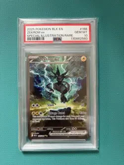 Pokemon Zekrom EX 166/086 Black Bolt Alt Art PSA 10 Gem Mint - Image 1