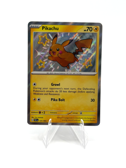 Pokemon Pikachu Shiny Rare Paldean Fates 131/091 - Image 1