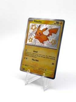 Pokemon Pikachu Shiny Rare Paldean Fates 131/091 - Image 2