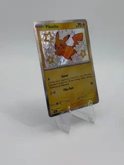 Pokemon Pikachu Shiny Rare Paldean Fates 131/091 - Image 3