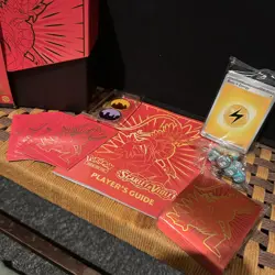 Pokemon TCG Scarlet Violet Empty Elite Trainer Box (ETB) With Accessories - Image 2