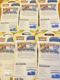 Pokemon TCG Sword & Shield Silver Tempest x6 Sleeved Booster Packs – Sealed - Image 2