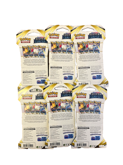 Pokemon TCG Sword & Shield Silver Tempest x6 Sleeved Booster Packs – Sealed - Image 3