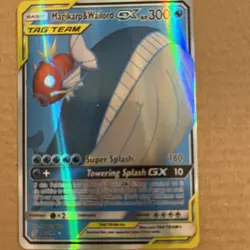 Pokemon Magikarp & Wailord GX TAG TEAM Full Art Ultra Rare SM-Team Up 160/181 - Image 4