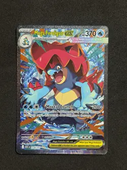 Pokemon TCG Ascended Heroes Mega Feraligatr EX 274/217 SIR - Image 1