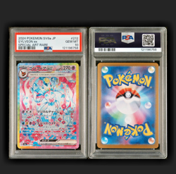 2024 POKEMON JPN SV8A-TERASTAL FEST EX SPECIAL ART RARE #212 SYLVEON EX PSA 10 - Image 3