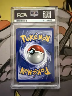 2000 Pokemon TCG Meganium Neo Genesis 10/111 Holo Unlimited Rare PSA 8 - Image 2