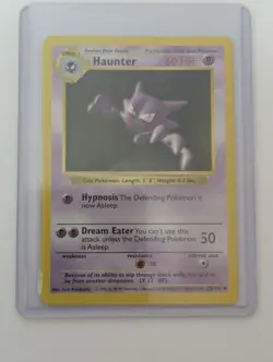 1999 Pokemon TCG Game HAUNTER Base Set 1999 #29 BGS 8 + Bonus HAUNTER - Image 4