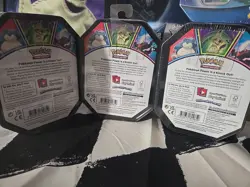 Pokemon Tin Mighty Mysterioys Set 2021 - Darkrai, Mimikyu, Snorlax - Image 2