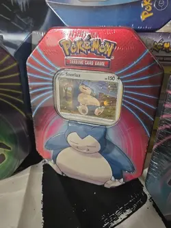 Pokemon Tin Mighty Mysterioys Set 2021 - Darkrai, Mimikyu, Snorlax - Image 3