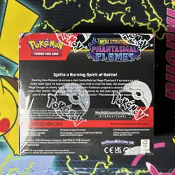 Pokemon Mega Evolution Phantasmal Flames Booster Box TCG Sealed (Dented Corner) - Image 2