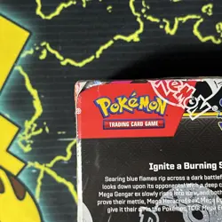 Pokemon Mega Evolution Phantasmal Flames Booster Box TCG Sealed (Dented Corner) - Image 3