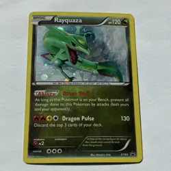 Pokemon Rayquaza XY64 Promo Holo Basic XY Dragon HP 120 Ozone Wall Ability - Image 1