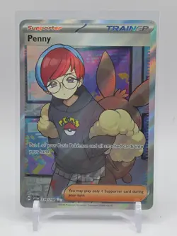 Pokemon Trainer Penny 239/198 SV01: Scarlet & Violet Base Set Holo NM - Image 1