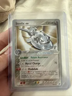 Steelix ex Pokemon EX Unseen Forces 109/115 Rare World Championships 2006 - Image 1