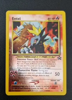 Pokemon TCG Entei Black Star Promos Reverse Holo #34 - Image 1