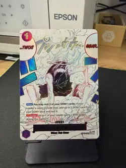 One Piece Card Game - Gear Two (Alt Art / Manga Event) - OP11-080 - English - Image 1