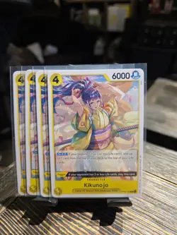 Kikunojo R OP06-104 - Wings Of The Captain - One Piece TCG x4 - Image 1