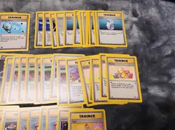 79x Vintage Pokemon Trainer Card Lot - Base Set Jungle Fossil - 6x 1ST EDITION - Image 5