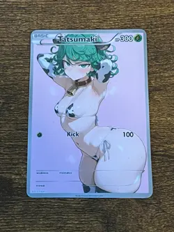Beautiful Waifu Card - Tatsumaki- Goddess ACG Custom DIY Fan Art Card - Image 1