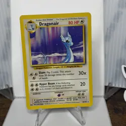 Dragonair 18/102 Non Holo Rare Base Set Pokemon Card NM - Image 1