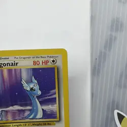 Dragonair 18/102 Non Holo Rare Base Set Pokemon Card NM - Image 3