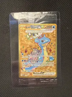 Pokemon TCG Lapras ex 164 Sv: Scarlet & Violet Promo Card Sealed - Image 1