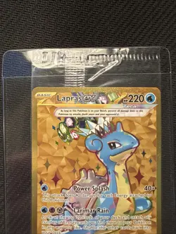 Pokemon TCG Lapras ex 164 Sv: Scarlet & Violet Promo Card Sealed - Image 2