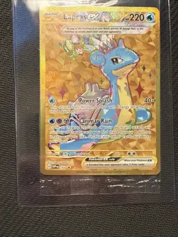 Pokemon TCG Lapras ex 164 Sv: Scarlet & Violet Promo Card Sealed - Image 3
