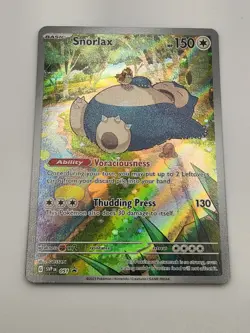 Pokemon | SV: Scarlet & Violet Promo Cards | Snorlax - | 051 | NM Holo - Image 3