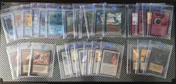⚫🟤⚪🔴🔵🟢 (28) MAGIC THE GATHERING COLLECTORS' EDITION CARDS PLAYED - Image 1